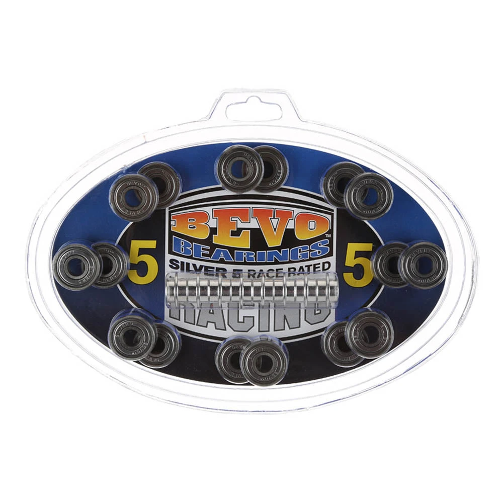 Bevo Abec 5 Silver Bearings 1 Bevo Abec 5 Silver Bearings