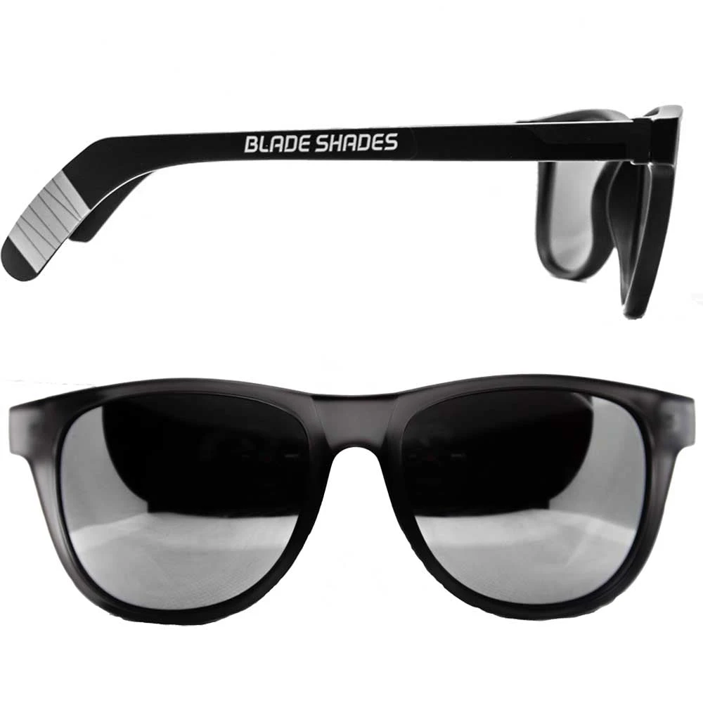 Blade Shades Blackeye Sunglasses - Chrome 1 Blade Shades Blackeye Sunglasses - Chrome