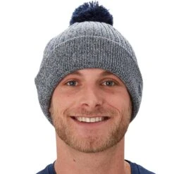Bauer Team Marl Pom Knit -Hockey Sale Store 1637330783 BauerTeamMarlPomNavy2