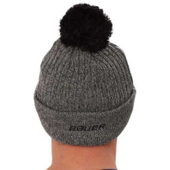 Bauer Team Marl Pom Knit -Hockey Sale Store 1637330851 BauerTeamMarlPomBlack3