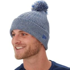 Bauer Team Marl Pom Knit -Hockey Sale Store 1637330851 BauerTeamMarlPomBlue1