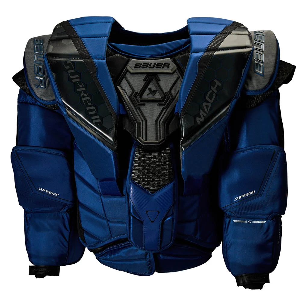 Bauer Supreme Mach Goalie Body Armour Blue Senior 1 Bauer Supreme Mach Goalie Body Armour Blue Senior