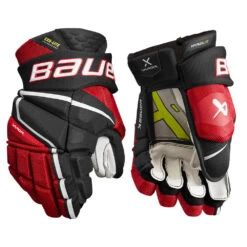 Bauer Vapor Hyperlite Hockey Gloves Junior 23 Bauer Vapor Hyperlite Hockey Gloves Junior -Hockey Sale Store 1657187393 BauerVaporHyperliteGlovesBlackRedJunior1