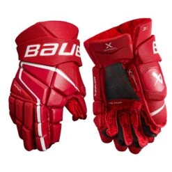 Bauer Vapor 3X Hockey Gloves Senior -Hockey Sale Store 1657190509 BauerVapor3XGlovesSeniorRed1