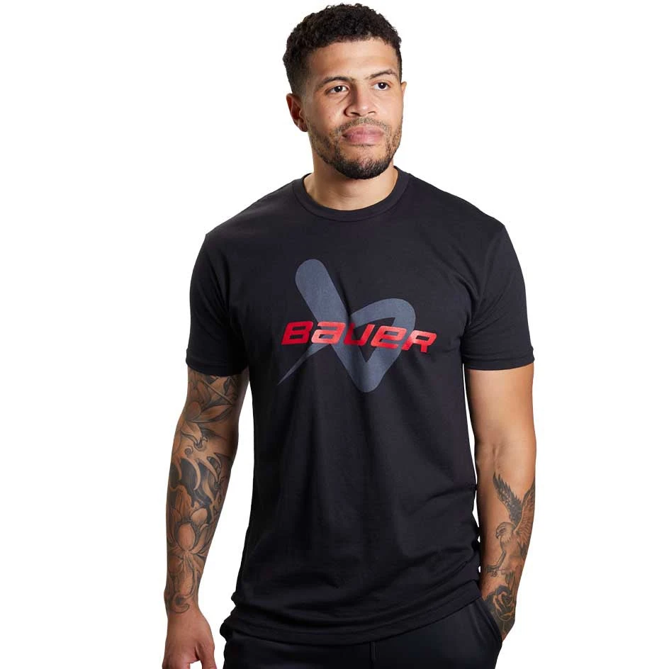 Bauer Core Lockup Tee - Senior 8 Bauer Core Lockup Tee - Senior - Image 8