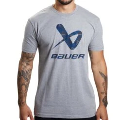 Bauer Camo Lockup Tee - Senior