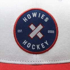 Howies Cross Check Cap -Hockey Sale Store 1683906922 HowiesCrossCheckCapRedRoyal2