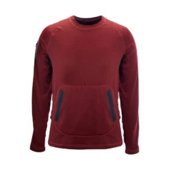Bauer FLC Fleece Crew - Senior -Hockey Sale Store BauerFLCFleeceCrewBurgundy3