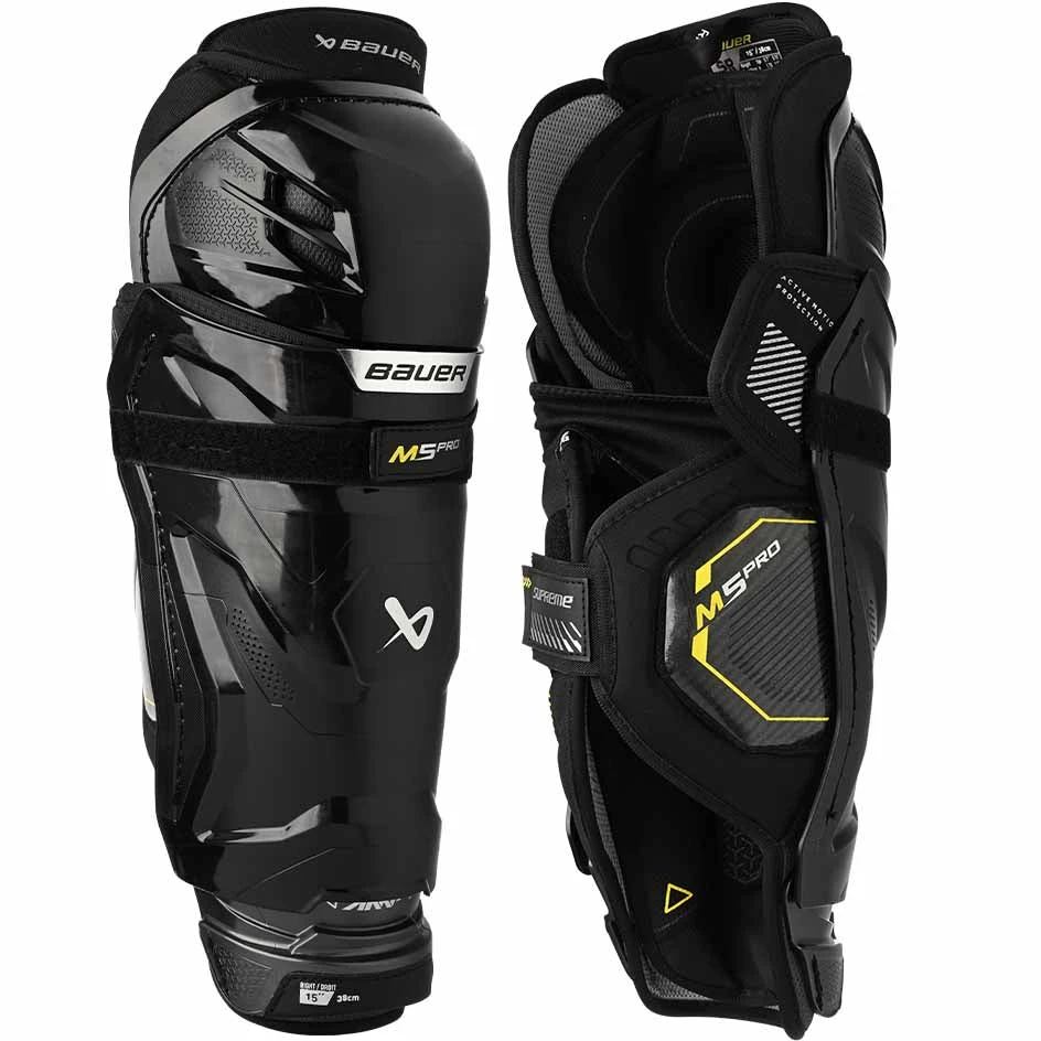 Bauer Supreme M5 Pro Shin Guards Intermediate 1 Bauer Supreme M5 Pro Shin Guards Intermediate