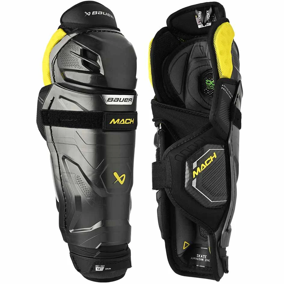 Bauer Supreme Mach Shin Guards Junior 1 Bauer Supreme Mach Shin Guards Junior