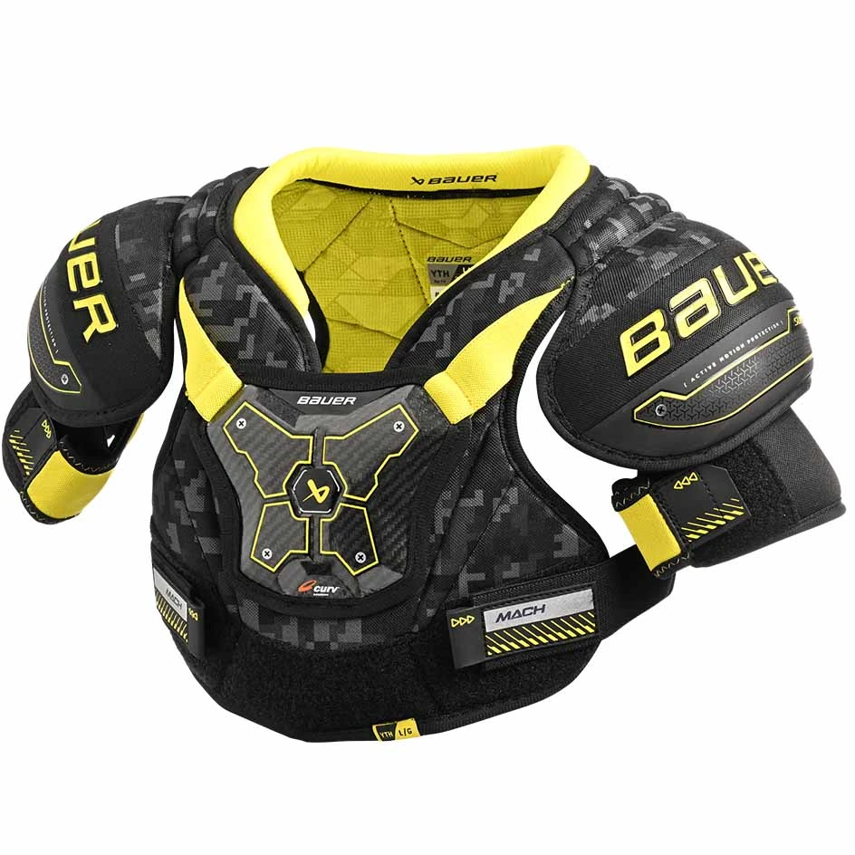 Bauer Supreme Mach Shoulder Pads Youth 1 Bauer Supreme Mach Shoulder Pads Youth