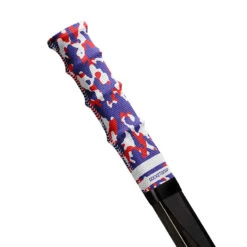 RocketGrip Fabric Hockey Grip -Hockey Sale Store RocketGripFabricHockeyGripBlueRedCamo1